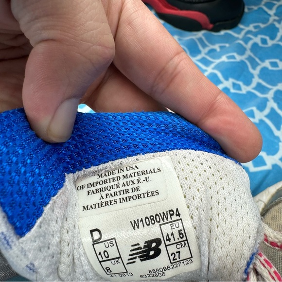 New balance Women’s size 10 asym counter 1080 v4 N2 mesh running sneakers shoes - Picture 5 of 11